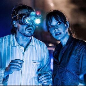 Caroline Ford Instagram - Here are some stills by the brilliant @johnplattphotos from @nekrotronicmovie now available to stream. Molly is far cooler and tougher than I will ever be and I love her!