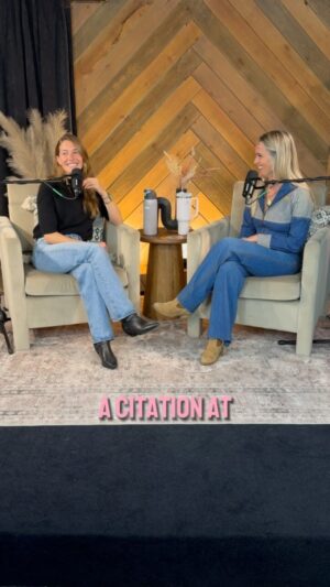 Caroline Hobby Instagram - 🚨BONUS EPISODE🚨OMG, @carolinejones had us rolling on the floor laughing on this #burningquestion! Tune in now and type ‘GET REAL’ wherever you listen to podcasts, and hear all about Caroline’s close call with the cops!