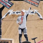 Caroline Buchanan Instagram - 🥉 Couldn’t be more proud of a bronze medal today!!! Rode SAV my @trekbikes onto the podium with a run I am stoked on @crankworx #slopestyle Today the ladies made history with the inaugural Women’s Diamond Level Crankworx @fmbworldtour Slopestyle Championship… it’s just the beginning!! So much love and respect for this moment in #mountainBiking #slopestyle Massive Thankyou to my team and sponsors for helping me this week to achieve 2 podiums! 🤯🥇🥉 Vid// @jxn_visuals #crankworx #makingherstory #mtb #fmbworldtour