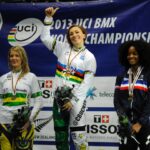 Caroline Buchanan Instagram - Goodluck to everyone competing @uci_cycling BMX World Championships this week!! 🌈 🌎 Traveling to the world champs each year..my fondest memories were swapping the Australian Jersey with other countries, painting my nails worlds theme, hearing the #aussieAussieaussie fans & representing your country!! Enjoy the moment to everyone competing @2024bmxworlds #bmx #bmxracing #bmxracinglife #ucicycling #ucibmxsx #bmxworlds #rockhillsc #rockhillworldchampionship #rockhill2024 >>>>> swipe my bmx journey