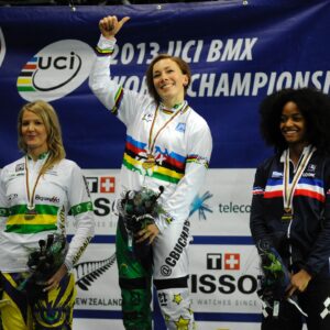 Caroline Buchanan Instagram - Goodluck to everyone competing @uci_cycling BMX World  Championships this week!! 🌈 🌎 
Traveling to the world champs each year..my fondest memories were swapping the Australian Jersey with other countries, painting my nails worlds theme, hearing the #aussieAussieaussie fans & representing your country!! 

Enjoy the moment to everyone competing @2024bmxworlds 
#bmx #bmxracing #bmxracinglife #ucicycling #ucibmxsx #bmxworlds #rockhillsc #rockhillworldchampionship #rockhill2024 

>>>>> swipe my bmx journey