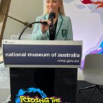 Caroline Buchanan Instagram - Riding the Olympic wave • Its an honnor to be a member of the @ausolympicteam and be able to speak today @nationalmuseumofaustralia about the breakthrough action sports in the summer @olympics ...the new norm!! @olympicmuseum #RidingTheOlympicWave #olympics #olympicsport #actionsport #extremesports #surf #skate #bmx #bmxfreestyle #breakdancing #breaking #sport #sportclimbing #speaker #mtb #ausolympicteam #ParisOlympicGames2024 #YouthSports