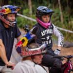 Caroline Buchanan Instagram - Slopestyle captures @clinttrahan x @crankworx @boomboxgroup #crankworx #mtb #mountainbike #trekbikes #sport #extremesports #actionsport #mtblife #mtblove #slopestylemtb