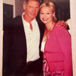 Caroline Rhea Instagram – There is some joy in cleaning. Could I look anymore star struck? Thank goodness I don’t play poker. The hallway at Conan’s was so much fun. I lived so close to the studio that I was on 34 times. Im@telling Ava this is my prom photo. #HarrisonFord #StarWars #WhatLiesBeneath