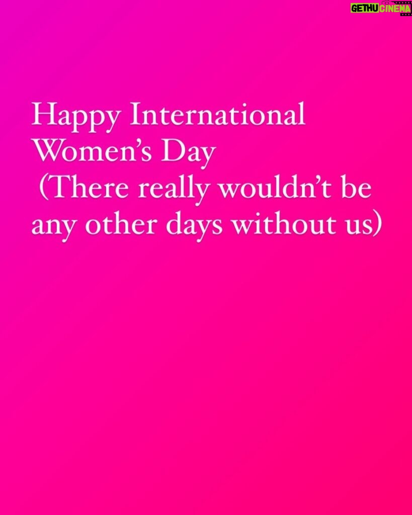 Caroline Rhea Instagram - Thank God for all women in my life. #happyinternationalwomensday