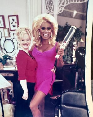 Caroline Rhea Instagram - Oh @rupaulofficial I’m so happy for all your success. This is one of my favorite episodes. Wouldn’t our friend Kevyn be so thrilled. @melissajoanhart and I will be @chevaliertheatre this Saturday. #iidentifyasawitch #comedyshow Come bring your #Mothers Tickets at CarolineRhea.com #mothersday #witchesofinstagram #sabrinatheteenagewitch #90’s #fyp