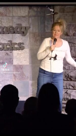 Caroline Rhea Instagram - I’ll always answer to #AuntHilda but this is my real job. #sabrinatheteenagewitch #standupcomedy #canada #stripper #poledance #misleading #funny #iidentifyasawitch