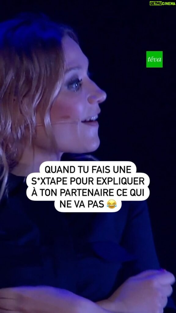 Caroline Vigneaux Instagram - Le conseil de @carolinevigneaux pour expliquer à son partenaire ce qui ne va pas : faire une s*xtape et parler comme un entraîneur de foot 😂 Le spectacle "Caroline Vigneaux quitte la robe", lundi 22 avril à 21:00