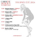 Caroline Vigneaux Instagram - Prêts à passer l’été ensemble ? 🌞 Vous pourrez découvrir mon spectacle In Vigneaux Veritas en Suisse, à Poitiers, à Avignon mais aussi en Corse ! J’ai hâte de vous retrouver sous le soleil 🤩 #summer #été #tournée #humour #spectacle #spectaclevivant #standup #comedie #invigneauxveritas