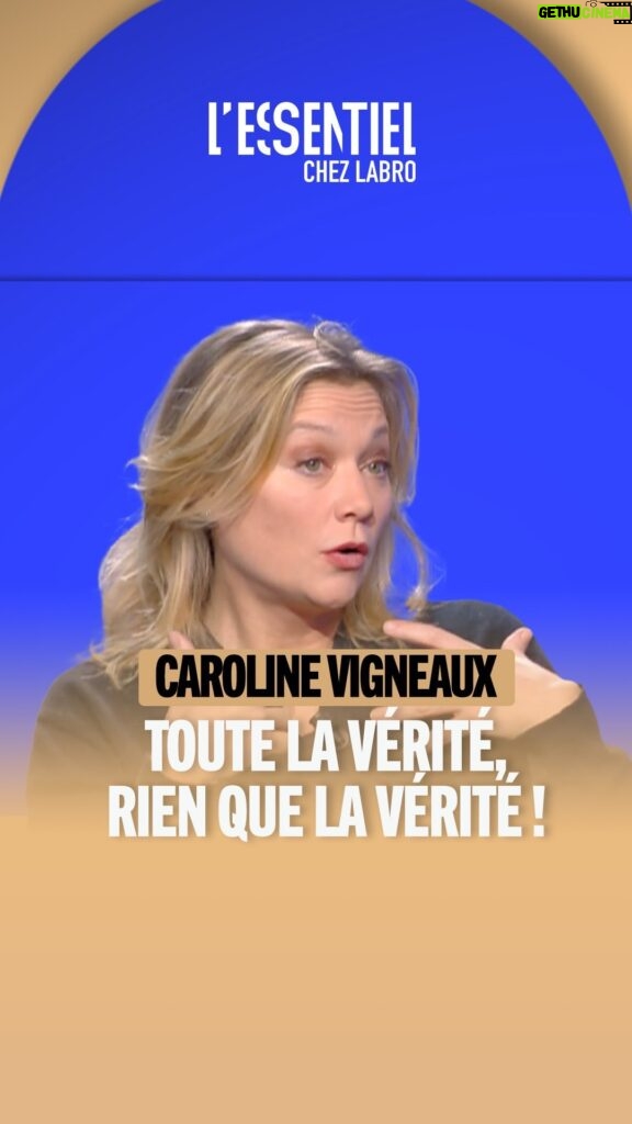 Caroline Vigneaux Instagram - Dans son quatrième spectacle, « In Vigneaux Veritas » Caroline Vigneaux se livre comme jamais auparavant, notamment sur plusieurs terribles expériences   #LECL avec Philippe Labro, c’est demain à 12h55 sur C8