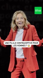 Caroline Vigneaux Instagram - « Même quand on k**, on se fait k**. » Pourquoi serait-ce aux femmes de prendre la pilule contraceptive ? 🤔   Le spectacle « Caroline Vigneaux croque la pomme », vendredi 24 février à 21:00