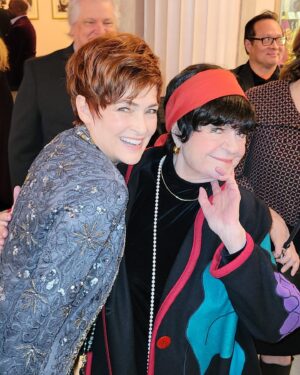 Carolyn Hennesy Instagram - The the one…the ONLY…Jo Anne  Worley!  Larger Than Life Legend.  @hollywoodmuseum for a @smithsonian event.  Bless this national treasure for the great work they do of recognizing and preserving our cultural heritage! #smithsonian #hollywoodmuseum #legend #comedienne