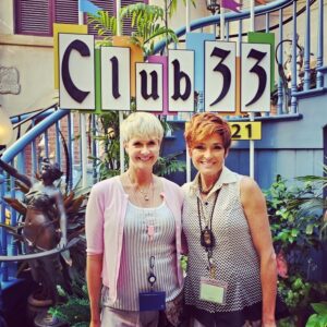 Carolyn Hennesy Instagram - With bestie at...well...guess.  After an interesting, rather sobering start to the day, a surprise invite makes things super-groovy once again! Bless you @dennis_london @disneyland #club33 #goodtimes #bestfriends