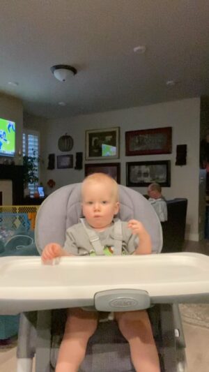Carolyn Hennesy Instagram - The further adventures of Hopper and his daddy.  Nice going, nephew. @hennesybecca @screw_you_art #worldshappiestbaby #baby #feedingtime