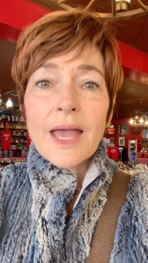 Carolyn Hennesy Instagram - Childhood memories in Hayward, WI.  @tremblaysweetshop Still one of the best.  Family owned and operated.  The best fudge…mic drop. #fudge #candy #memories #childhood #hayward #bestlife