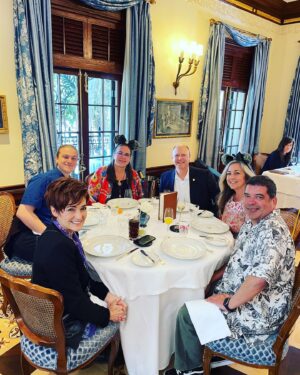 Carolyn Hennesy Instagram - Easter @disneylandsclub33 with extended family!  Love these folks to the moon and back. #club33 #happy #foodie #lovinglife #happiestplaceonearth