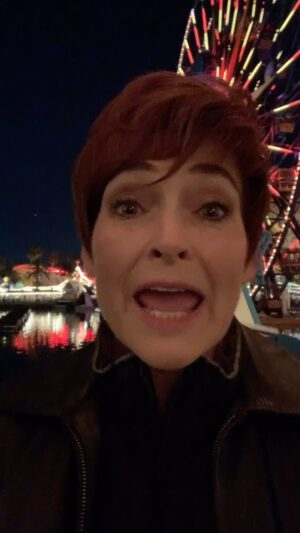 Carolyn Hennesy Instagram - @disneycaliforniaadventures … where else?!!! All decked out for the Lunar New Year. #dca #disneycaliforniaadventure #lunarnewyear #beauty