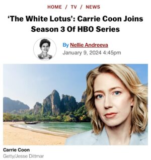 Carrie Coon Thumbnail - 20.5K Likes - Top Liked Instagram Posts and Photos