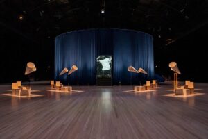 Carrie Mae Weems Instagram - Thank you to everyone who came out to the opening of my show, ‘The Shape of Things’, at the Park Avenue Armory. I am extremely grateful to share this project and such a beautiful opening night with you all. The show is open through the end of December and I hope you all get a chance to see this work. 

This weekend, December 9th-12th , I will be holding a convening weekend for a gathering of artists, musicians, dancers, scholars, and poets, in the exhibition space. I hope to see you all there for such a wonderful event! Thank you again to everyone who made this possible.