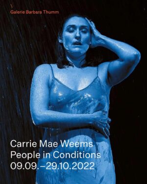 Carrie Mae Weems Instagram - My new works ‘People in Conditions’ are being shown for the first time at Galerie Barbara Thumm in Germany, opening on September 9th. 

I encourage you to check these out alongside some of my earlier works.
