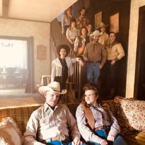Carrie Brownstein Instagram - Some more BTS photos from the journey we took with #thenowhereinn. Including a pic of director @billbenz and our music supervisor/engineer/maestro @cianthreetimes. Plus a wrap party photo of Annie AKA @st_vincent and I by @toko__okot, who herself is wonderful in the film. A heartfelt thank you to every single member of the cast and crew, and thanks also to everyone who has watched the movie this weekend. It’s a bizarre film for sure but there’s nothing like getting to make something with people you love. We hope you enjoyed it.