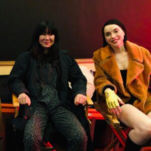 Carrie Brownstein Instagram - Some more BTS photos from the journey we took with #thenowhereinn. Including a pic of director @billbenz and our music supervisor/engineer/maestro @cianthreetimes. Plus a wrap party photo of Annie AKA @st_vincent and I by @toko__okot, who herself is wonderful in the film. A heartfelt thank you to every single member of the cast and crew, and thanks also to everyone who has watched the movie this weekend. It’s a bizarre film for sure but there’s nothing like getting to make something with people you love. We hope you enjoyed it.