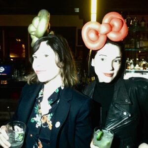 Carrie Brownstein Instagram - Some more BTS photos from the journey we took with #thenowhereinn. Including a pic of director @billbenz and our music supervisor/engineer/maestro @cianthreetimes. Plus a wrap party photo of Annie AKA @st_vincent and I by @toko__okot, who herself is wonderful in the film. A heartfelt thank you to every single member of the cast and crew, and thanks also to everyone who has watched the movie this weekend. It’s a bizarre film for sure but there’s nothing like getting to make something with people you love. We hope you enjoyed it.