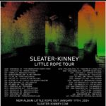 Carrie Brownstein Instagram - Sleater-Kinney have a new album out on January 19th called Little Rope. It’s an album that’s very dear to me and I’m so excited to share the entirety of it soon. It was produced by the amazing @congletonjohn, who’s also one of the best hangs and a perennial rascal. For now, you can listen to the opening track, “Hell,” and watch the video, shot and directed @miss_ashcon—who was seven months pregnant at the time!—and starring @mirandajuly, two people who I adore immensely. @yagurlsophia did the album photography and creative direction. Sophia is brilliant and kind, and it was an honor to work with her. @sleater_kinney will embark on a worldwide tour for the album, some of those dates are now available for purchase. Can’t wait to see you at the shows! (More dates will be announced later). Everything at the link in my bio. ❤️ Artist Presale:  Wednesday, October 4 - 10AM Local PW: LITTLEROPE Public On Sale:  Friday, October 6 - 10AM Local