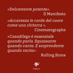 Casadilego Instagram - «MY SOUL SUMMER» di Fabio Mollo è in concorso per i @premidavid di Donatello 2023 per la Migliore Colonna Sonora Originale e per la Migliore Canzone Originale con «Oceano di cose perse».

Al suo esordio sullo schermo, Elisa Coclite aka @casadilego ha trasmesso tutto il suo amore incondizionato per la musica al personaggio di Anita, vincendo il Premio Starlight International Cinema Award come Rivelazione Femminile e il Premio Movie to Music per il migliore debutto al cinema di una musicista.
.
.
.
«MY SOUL SUMMER» è interpretato da Casadilego, Tommaso Ragno, Luka Zunic, Agnese Claisse, Anna Ferzetti e Lunetta Savino; è stato prodotto da Bartleby Film, Fidelio e Rai Cinema.
#foryourconsideration #premidavid