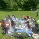 Casimere Jollette Instagram - picnic with @toryburch 🧚🧺
