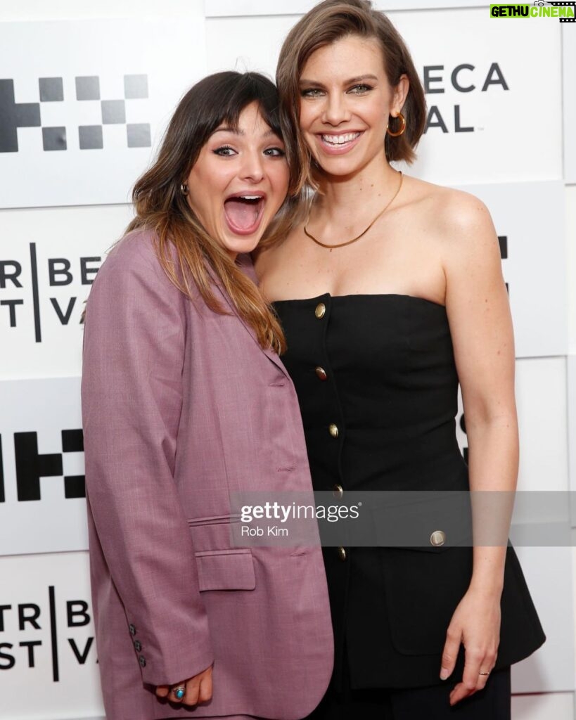 Cassady McClincy Instagram - @amcthewalkingdead Dead City is premiering June 18th! Had a blast supporting the family and meeting some new badasses @tribeca 🧟‍♀️🫶🏼