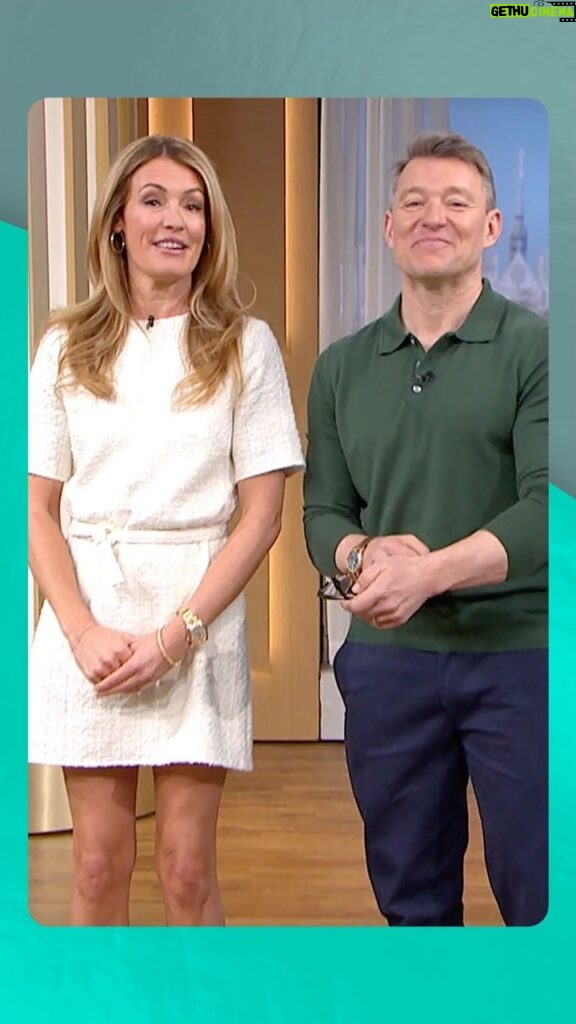 Cat Deeley Instagram - Looks like the party’s started here! Welcome to the #ThisMorning family @benshephardofficial & @catdeeley! 💙
