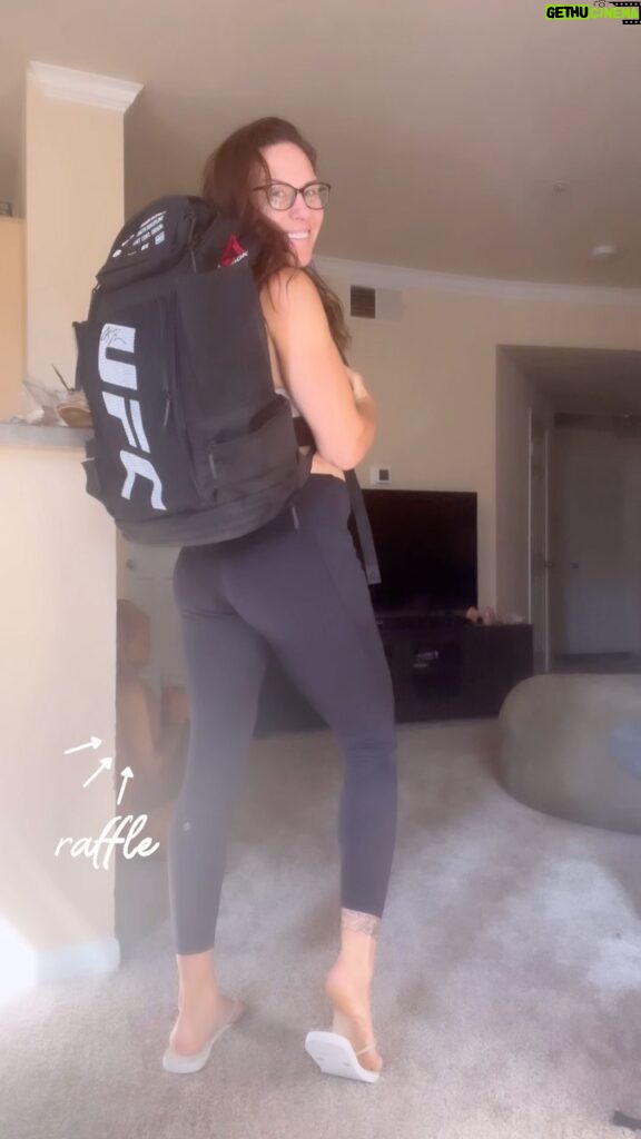 Cat Zingano Instagram - Want this UFC Fight Night 133 back pack, autographed photo and worn-by-me Cat Zingano Title Tour tshirt? Click the link in my bio and head over to my @onlyfans for details on how to enter and win!! This weekend only, get 30% off your first month subscription. #sponsored #alphacatzingano #memorabilia #mmafighter