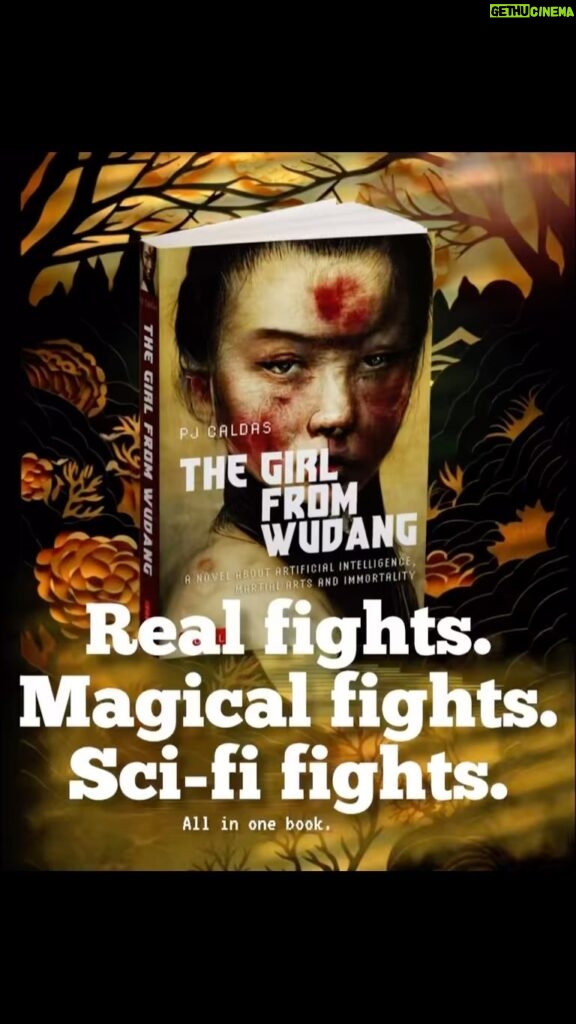 Cat Zingano Instagram - A story about martial arts, technology, and magic . . . sounds like fun to me.  I’m looking forward to reading this when it comes out Oct 17. #thegirlfromwudang #pjcaldas #books #bookstagram #ad