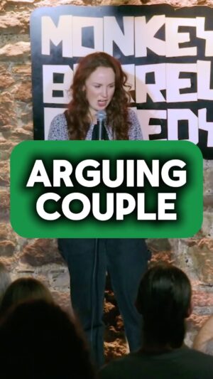 Catherine Bohart Instagram - Detective Inspector Bohart over here 👀 

Come see me on tour! Link in my bio

🎥: @bab.cutz 

#standup #standupcomedy #couplegoals #relationships #lgbtq