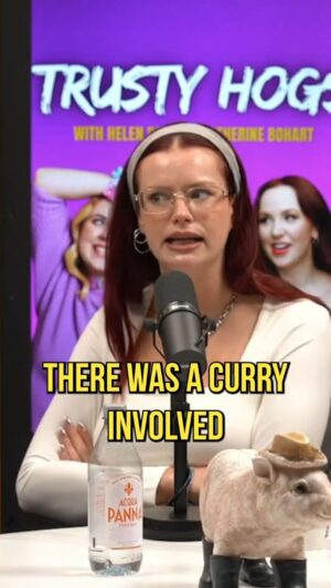 Catherine Bohart Instagram - A Bhuna Break Up #ikag #ikissedagirl #comedypodcast #podcastclip #trustyhogs #lesbiandating
