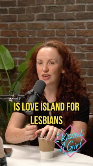 Catherine Bohart Instagram - Who else is watching I Kissed a Girl? #ikag #ikissedagirl #comedypodcast #podcastclips #lgbt #queerpodcast