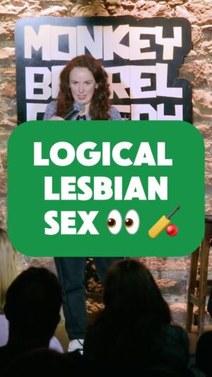 Catherine Bohart Instagram - There really is no end to it, is there? 😂 🏏 🏳️‍🌈 ♾️ 

Come see me on tour! Link in my bio 😇

Edited by: @mikeycrumpbab 

#standup #standupcomedy #lgbtq #cricket #comedy #monkeybarrellcomedy