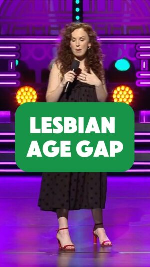 Catherine Bohart Instagram - Could you ‘forage’ for cutlery? 😂 🍽️ 

Come and see me on tour! Link in my bio ☺️

Edited by: @mikeycrumpbab 

#standup #standupcomedy #agegaprelationship #lgbtq
