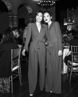 Catherine Haena Kim Instagram - Inaugural Radiance Gala✨✨ Thank you @capeusa for a beautiful night celebrating API women and non-binary achievements in entertainment. Inspired by all the honored powerhouses and excited for the possibilities ahead. Special s/o to the icon I get to call Mama Kim for being my OG ride or die #allhail #caperadiance 💫