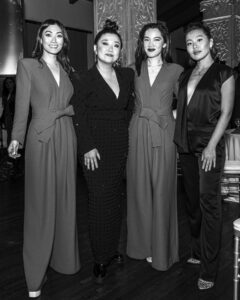 Catherine Haena Kim Instagram - Inaugural Radiance Gala✨✨ Thank you @capeusa for a beautiful night celebrating API women and non-binary achievements in entertainment. Inspired by all the honored powerhouses and excited for the possibilities ahead. Special s/o to the icon I get to call Mama Kim for being my OG ride or die #allhail #caperadiance 💫