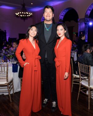 Catherine Haena Kim Instagram - Inaugural Radiance Gala✨✨ Thank you @capeusa for a beautiful night celebrating API women and non-binary achievements in entertainment. Inspired by all the honored powerhouses and excited for the possibilities ahead. Special s/o to the icon I get to call Mama Kim for being my OG ride or die #allhail #caperadiance 💫