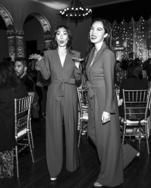 Catherine Haena Kim Instagram - Inaugural Radiance Gala✨✨ Thank you @capeusa for a beautiful night celebrating API women and non-binary achievements in entertainment. Inspired by all the honored powerhouses and excited for the possibilities ahead. Special s/o to the icon I get to call Mama Kim for being my OG ride or die #allhail #caperadiance 💫