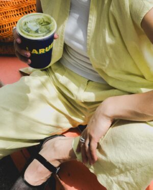 Catherine St-Laurent Instagram - Matchy matcha 🍵 @indiandcold