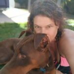Catherine Mazoyer Instagram - Nikki Nikki six ❤️🐕