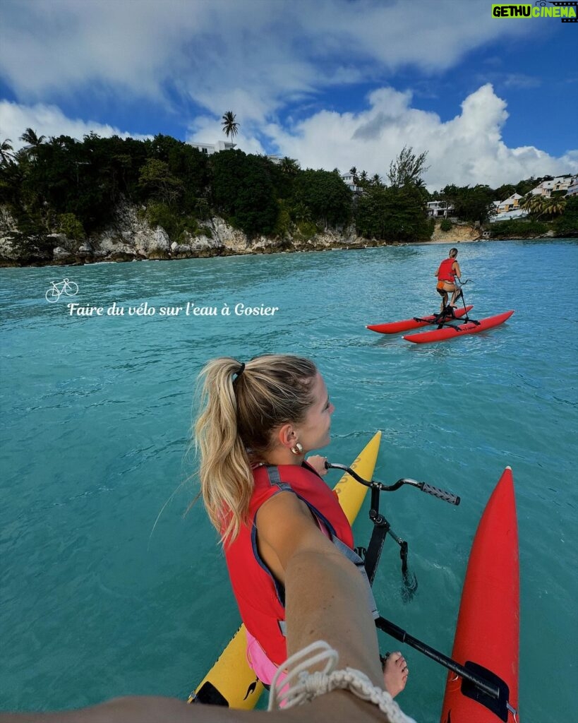 Catherine Paquin Instagram - L’île Papillon 🦋🫧🧜‍♀️🐚 Save ce post pour ton prochain trip en Guadeloupe 🗺️📌 @riviera_guadeloupe #pub #rivieraguadeloupe #travel