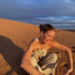 Catherine Paquin Instagram – 3 jours, 36km, 18 sacs d’électrolytes & 10372829 grains de sable dans mes souliers, une pêche SI FIÈRE 🥹