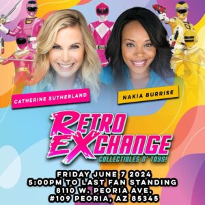 Catherine Sutherland Instagram - #fanfriday I took off the month of May to celebrate and focus on my daughters final year of high school and entrance into adulthood. All the feels 🤍😭

I’ll be back on the road next month!
 Here is where I will be in June!
June 1-2 : @nashvillecomicon 
The fairgrounds Nashville, TN

June 7th @retroexchangetoys 
8110 W. Peoria Ave #109
Peoria, AZ

June 8th @justicecomicbooks 
1805 E. Elliott rd #101
Tempe, AZ

June 9th @harleystoysandcomics 
330 E 7th st, Tucson AZ

June 21-23 @rangerstopandpop 
Omni Hotel, Atlanta GA

June 28-30 @planetfunkcon 
River Center Davenport IA

#catherinesutherland #PinkRanger #Onceandalways #KatherineHillard #Mightymorphinpowerrangers #zeo #Turbo #PinkRangerPower #Pterodactyl #cranezord #powerrangersplayback  #meetingfans #appearances #conventions #90s #popculture #joy