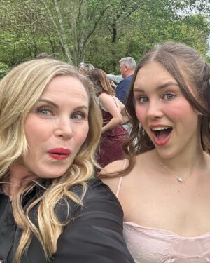 Catherine Sutherland Instagram - My darling girl celebrated  prom this weekend and I am feeling it all! I don’t think your heart is ever prepared for this moment. It’s a weird sensation of complete joy and complete despair. For 18 years, you’ve held this life in your hands, and now you are sending them off into the unknown . I am so honored to be her mother. It is a gift and a privilege I cherish every day. I catch myself walking past her room, preparing myself for her absence. I am so excited for this next chapter for her, but sad to think she won’t be in my home every day.
I know you senior mom’s are feeling it too! It’s a roller coaster of  emotions. 
It’s not the end it’s the beginning of the next chapter. There is so much to look forward to and we have to remember that.