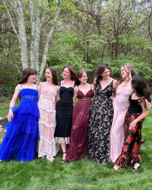 Catherine Sutherland Instagram - My darling girl celebrated  prom this weekend and I am feeling it all! I don’t think your heart is ever prepared for this moment. It’s a weird sensation of complete joy and complete despair. For 18 years, you’ve held this life in your hands, and now you are sending them off into the unknown . I am so honored to be her mother. It is a gift and a privilege I cherish every day. I catch myself walking past her room, preparing myself for her absence. I am so excited for this next chapter for her, but sad to think she won’t be in my home every day.
I know you senior mom’s are feeling it too! It’s a roller coaster of  emotions. 
It’s not the end it’s the beginning of the next chapter. There is so much to look forward to and we have to remember that.